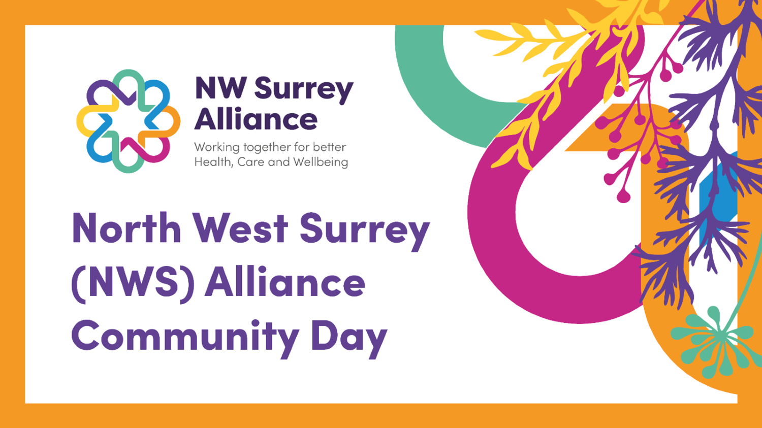 North West Surrey Community Day branding